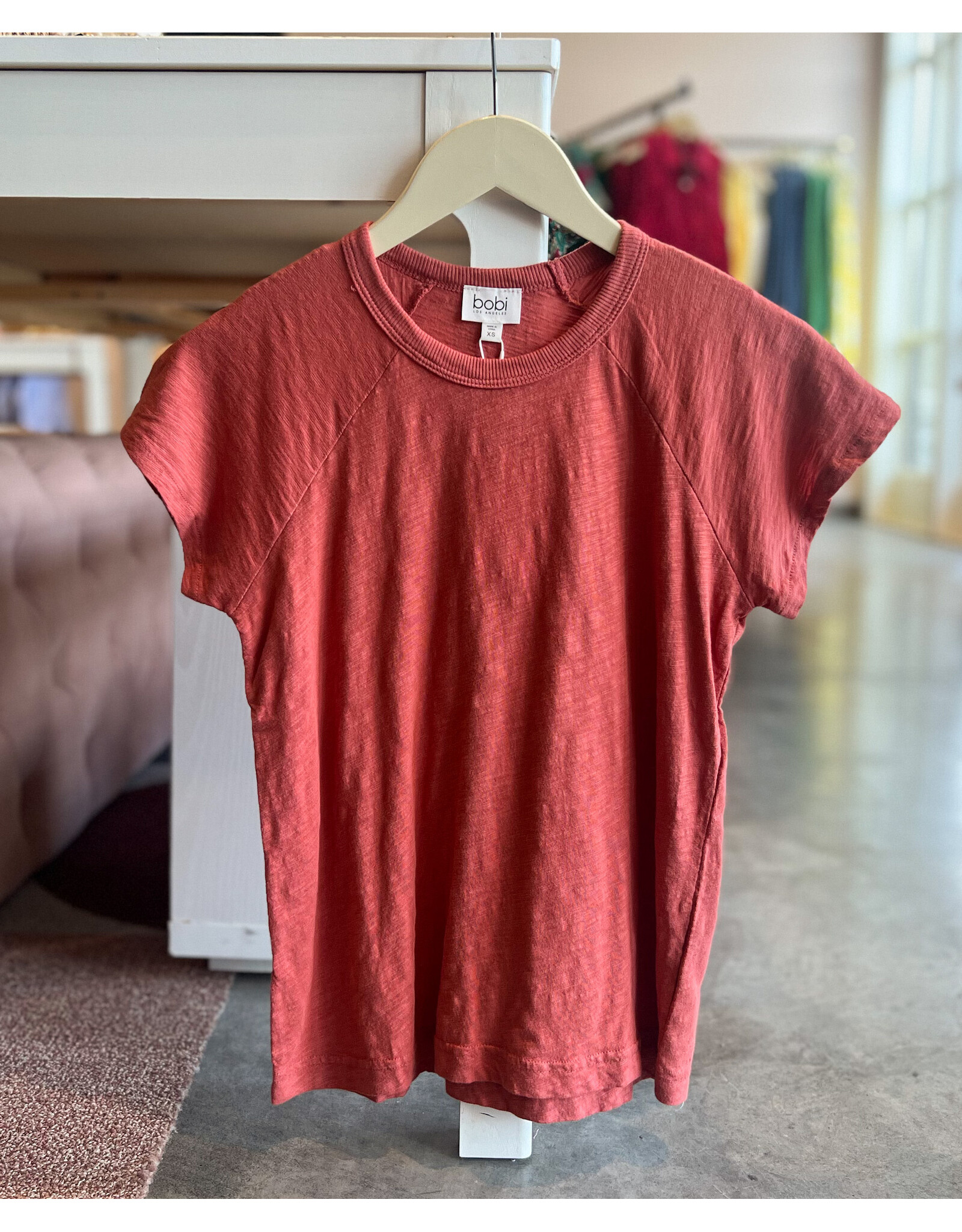 EFFIMIA RAGLAN CAP SLV TEE