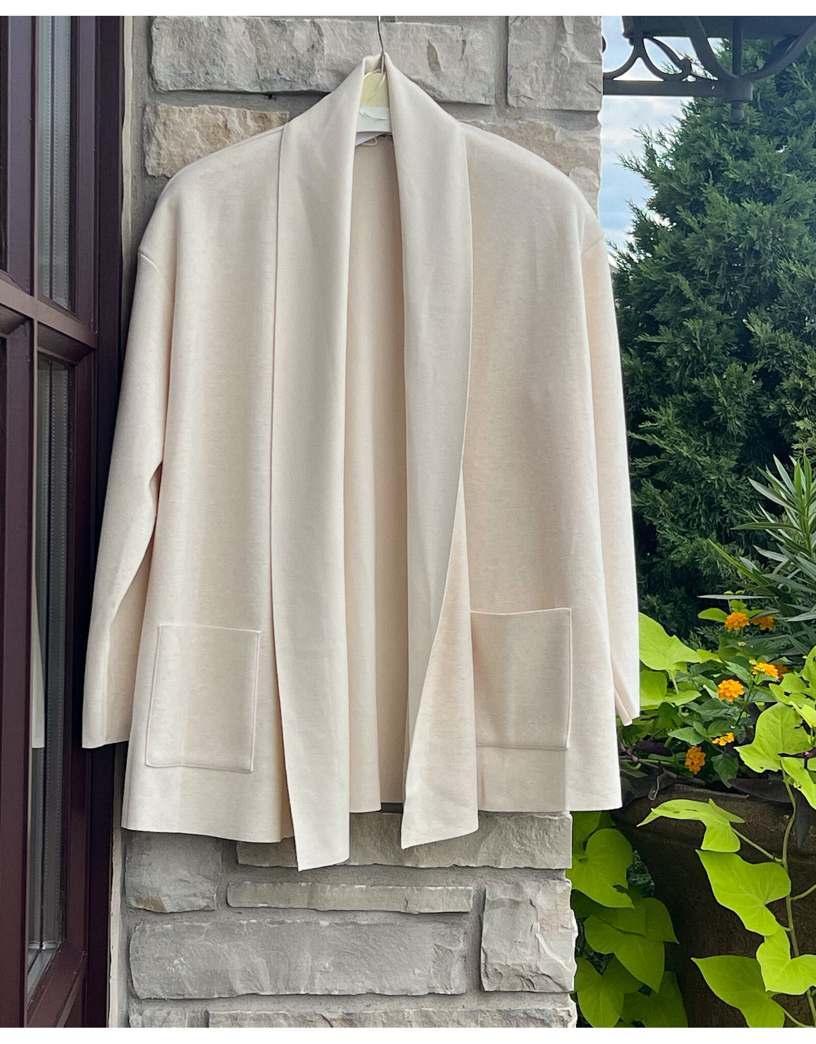 SADIE & SAGE ALESSIA SHAWL COLLAR OPEN COAT