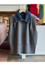 STEVE MADDEN KELSON SWEATER TOP