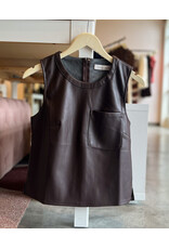 VAUGHN VEGAN LEATHER SHELL