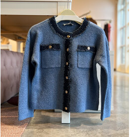ZOE AND CLAIRE ZABINA CARDIGAN