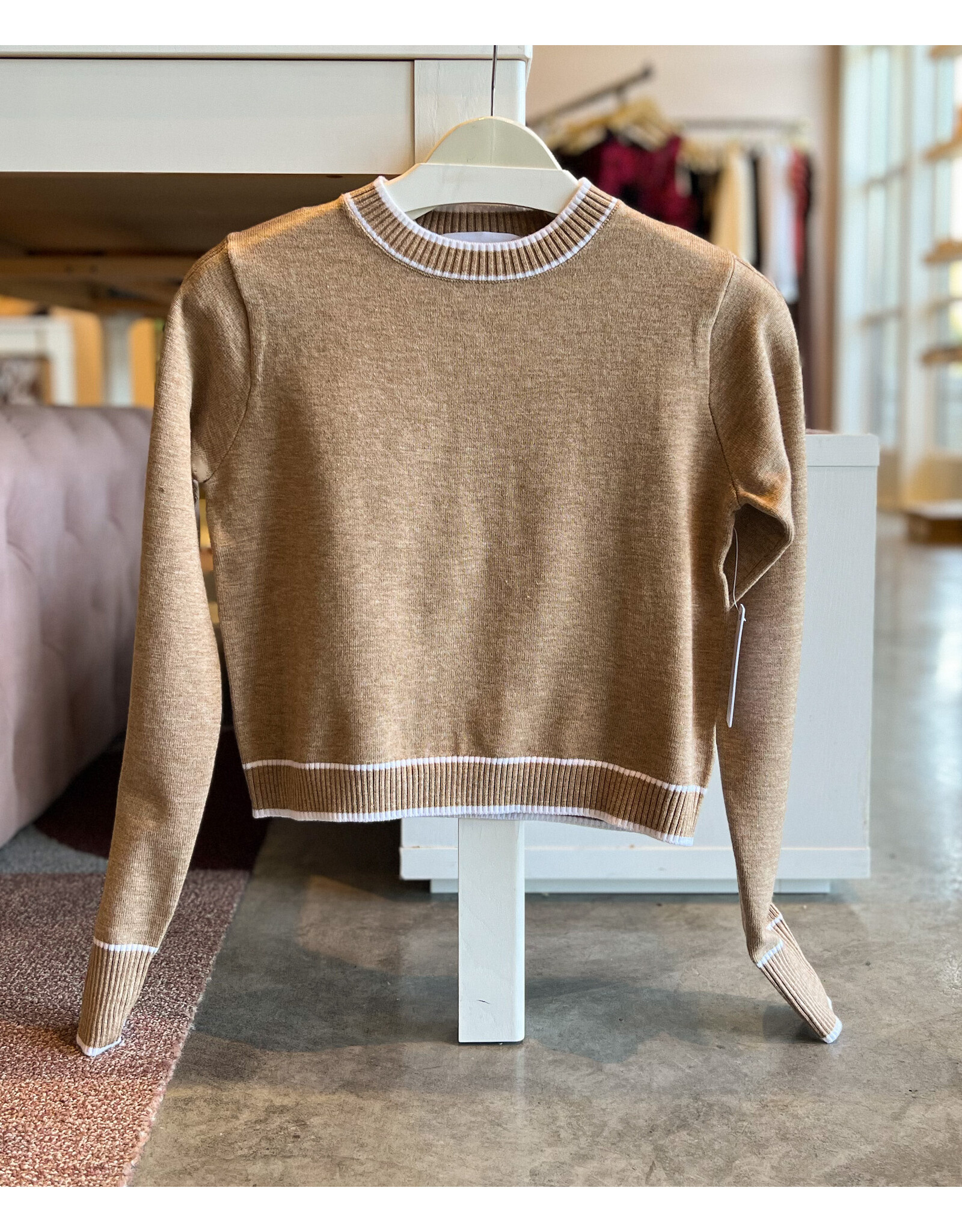 SIX/FIFTY RENLEY C/B HEM SWEATER