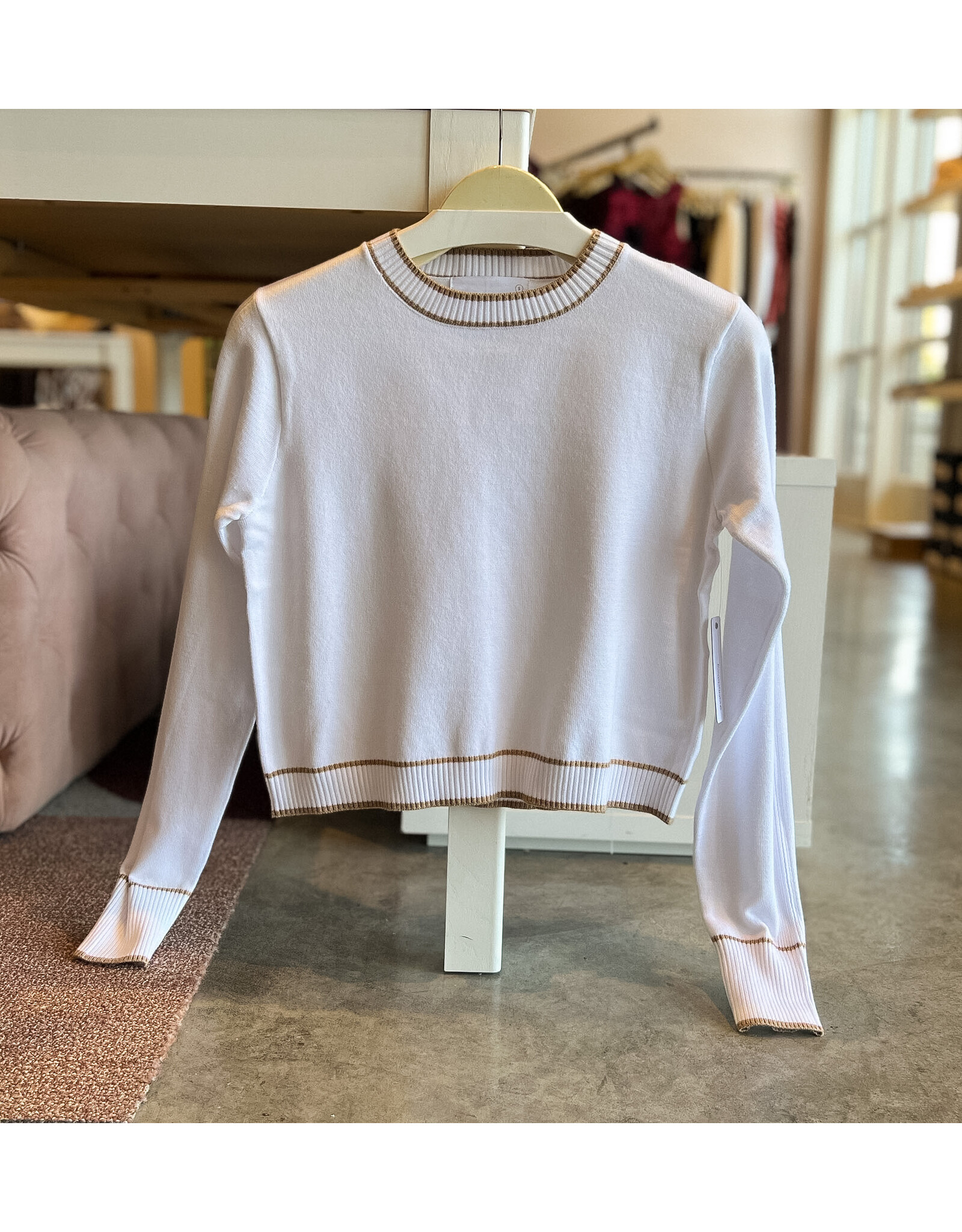 SIX/FIFTY RENLEY C/B HEM SWEATER