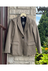 LORENZO HOUNDSTOOTH BLAZER
