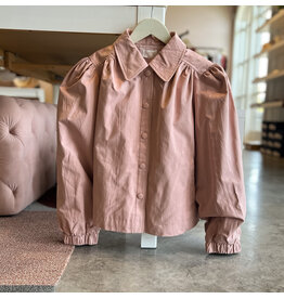 KYVELI GATHERED SHOULDER DETAIL JACKET