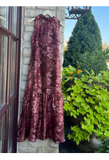 DESIREE MOCK NECK MAXI DRESS
