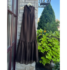 ELOUISE MOCK NECK MAXI DRESS