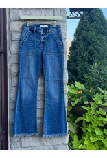 HIDDEN HAPPI CARGO FLARE DENIM