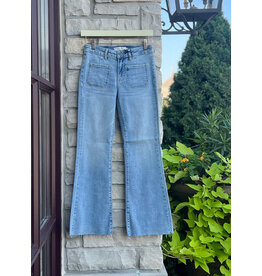 HIDDEN JEANS KADER LOW RISE FLARE DENIM