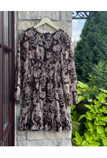 CHANNING CHIFFON PRINT DRESS
