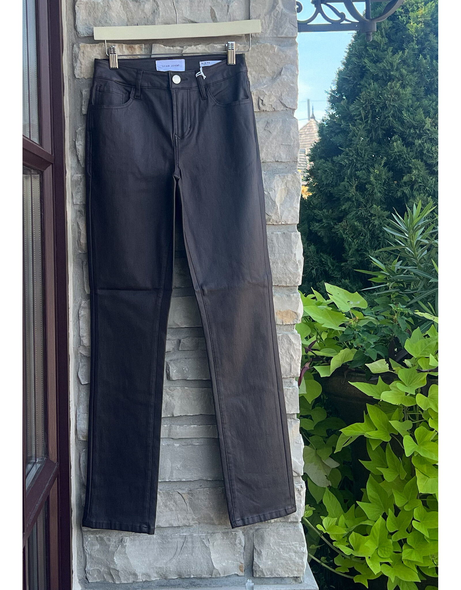 DEAR JOHN BLAIRE MID RISE SLIM STRAIGHT PANT
