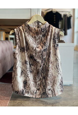 BISHOP + YOUNG BECKETTE COWL NECK TOP
