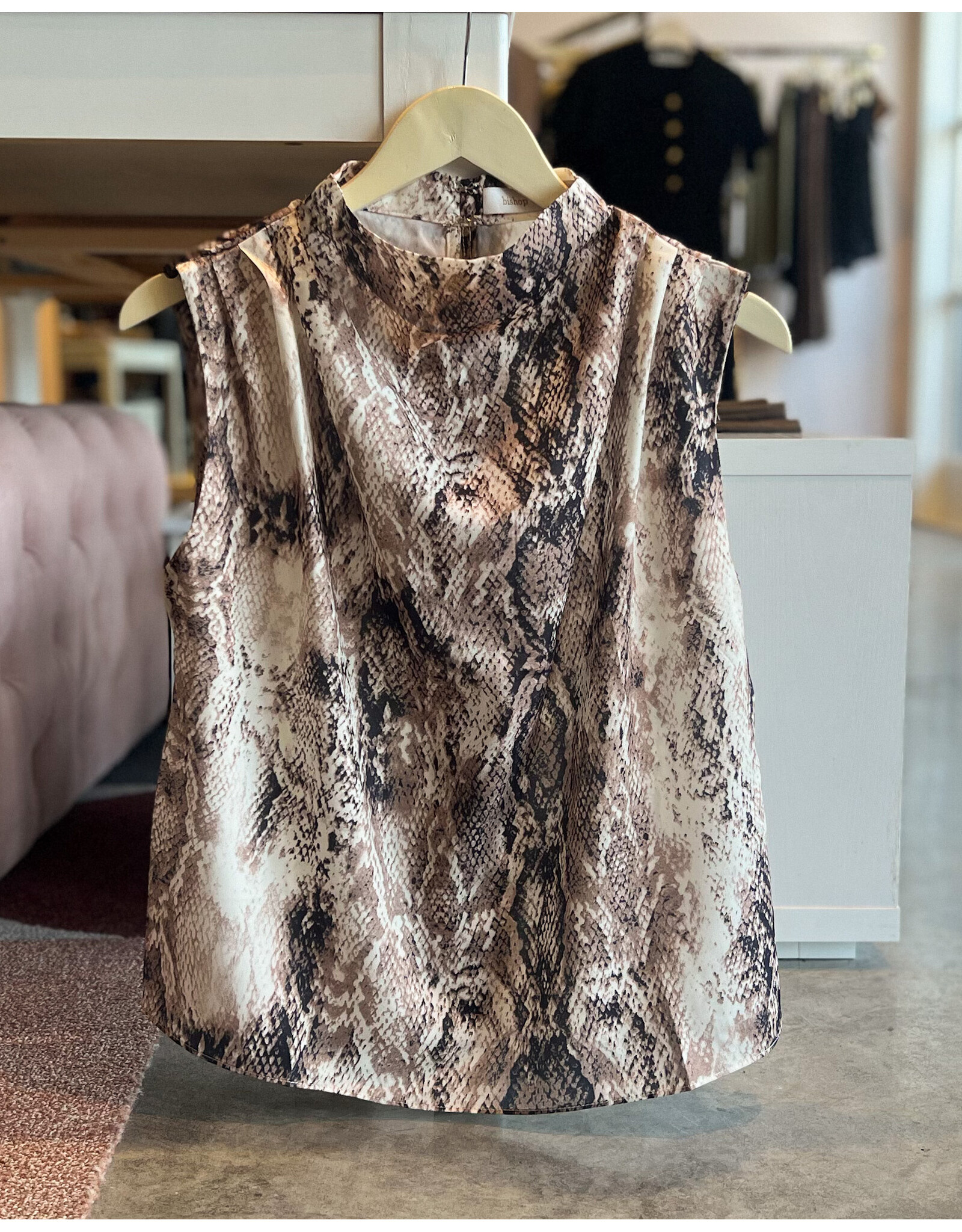 BISHOP + YOUNG BECKETTE COWL NECK TOP
