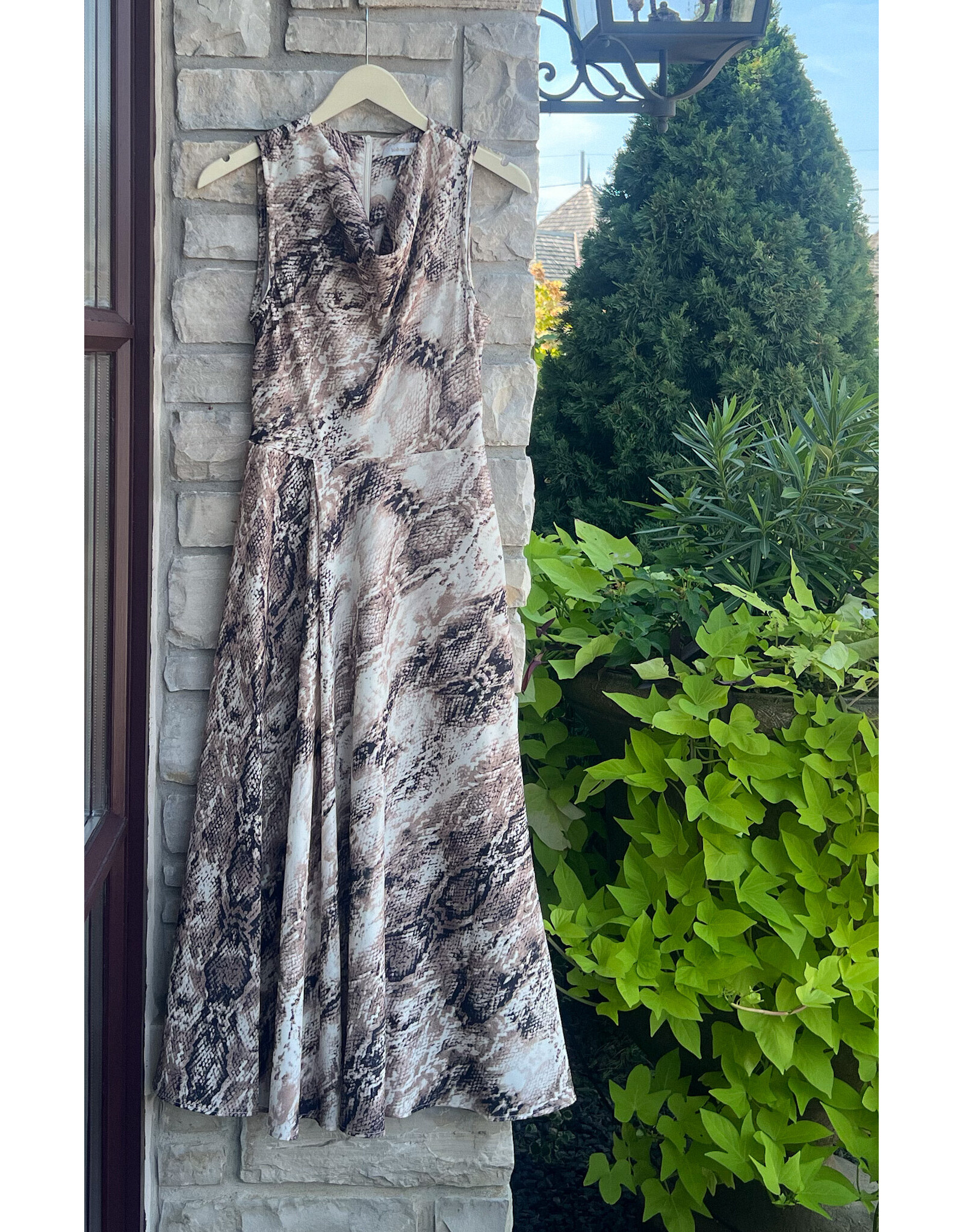 BISHOP + YOUNG JARDINE COWL NECK DRESS