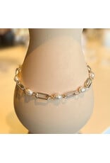 OAKLEE PEARL CHAIN NECKLACE