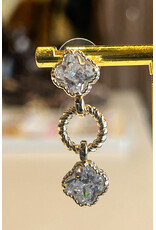 AMBRE CLOVER DROP EARRING