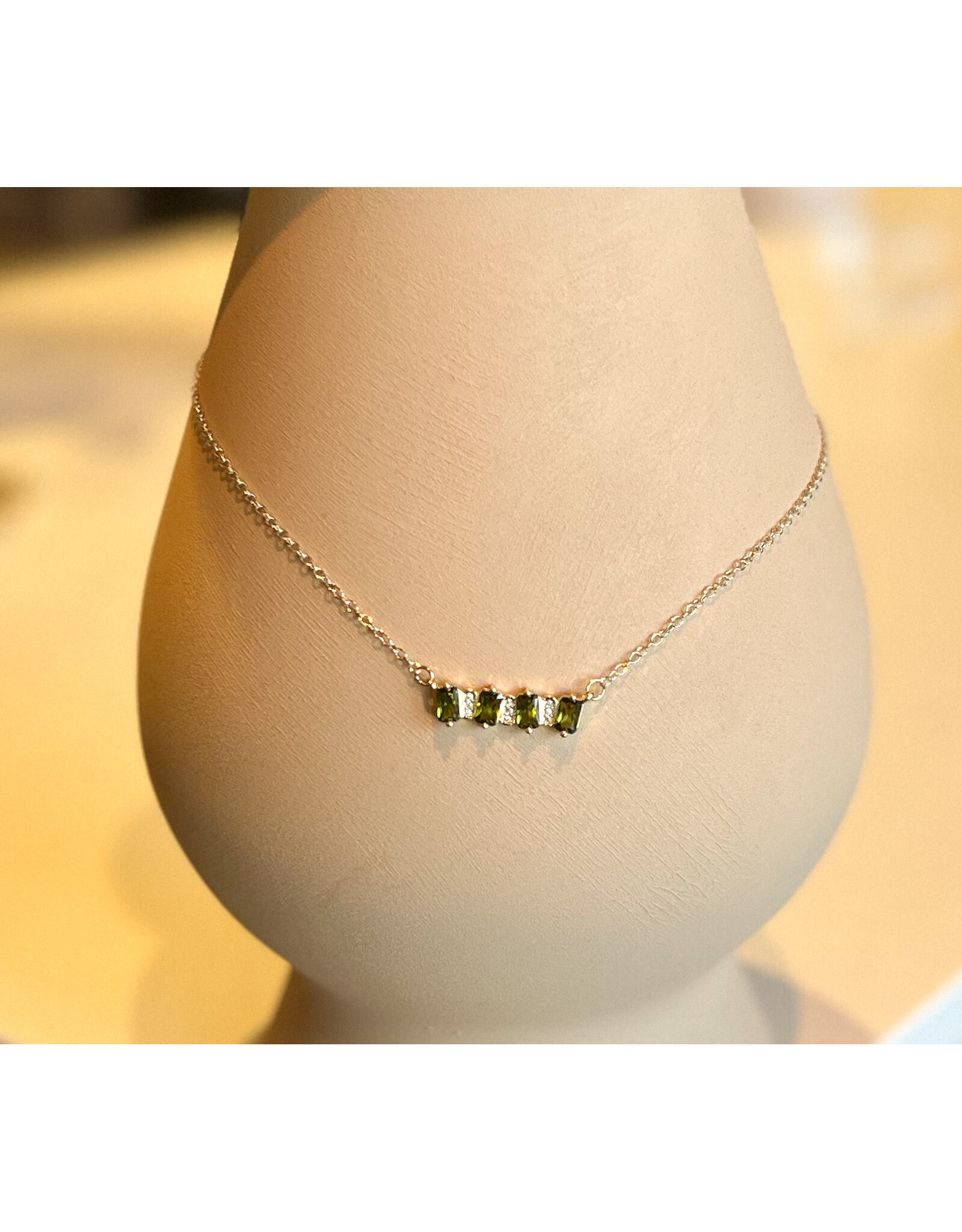 TOMMASO GEM PAVE NECKLACE