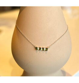 TOMMASO GEM PAVE NECKLACE
