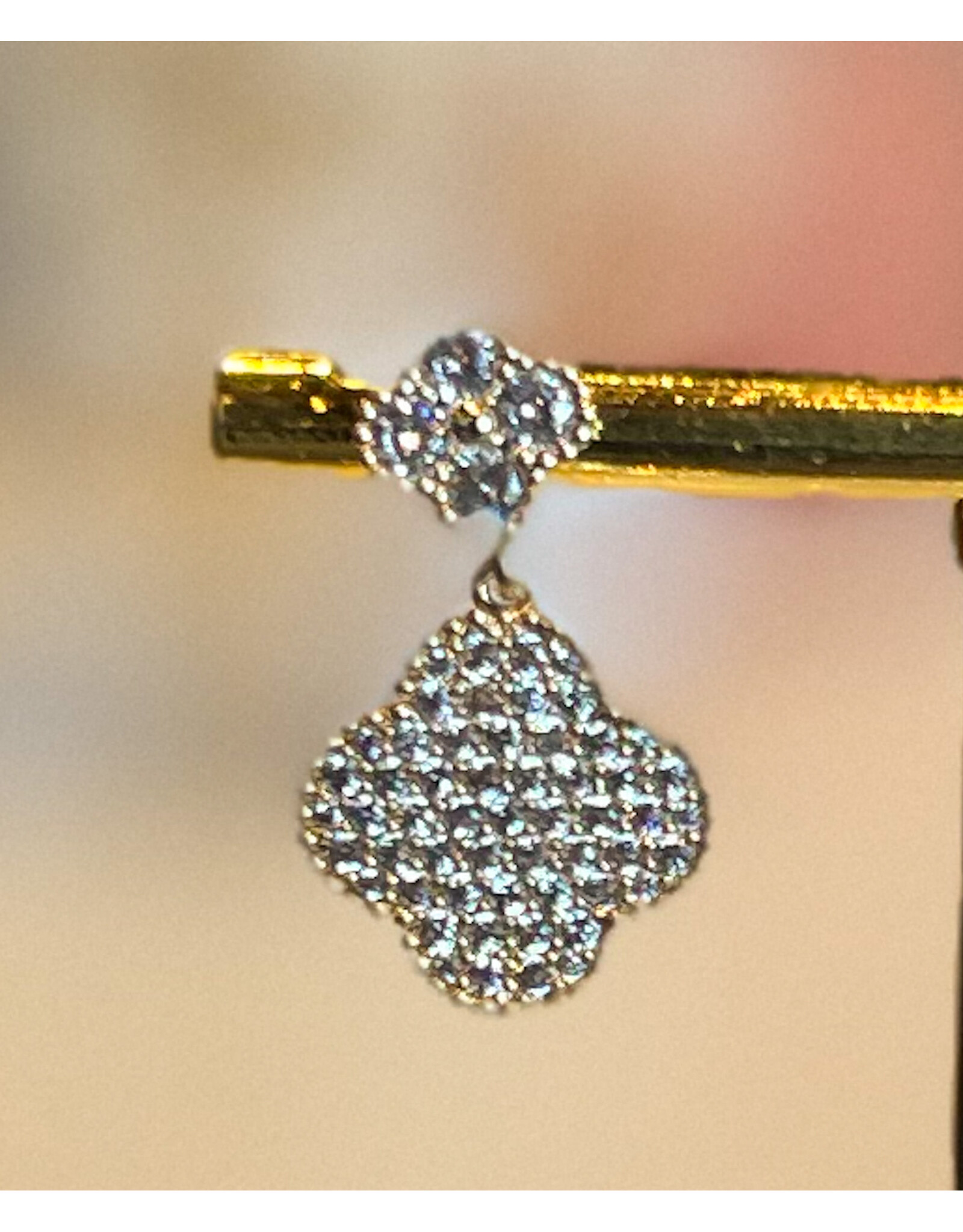 MATILDE DROP CLOVER EARRING