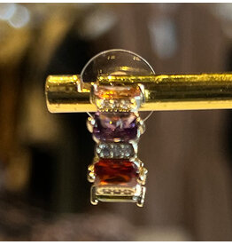 EDOARDO MINI GEM EARRING