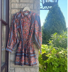 INGENUE FLORAL DRESS