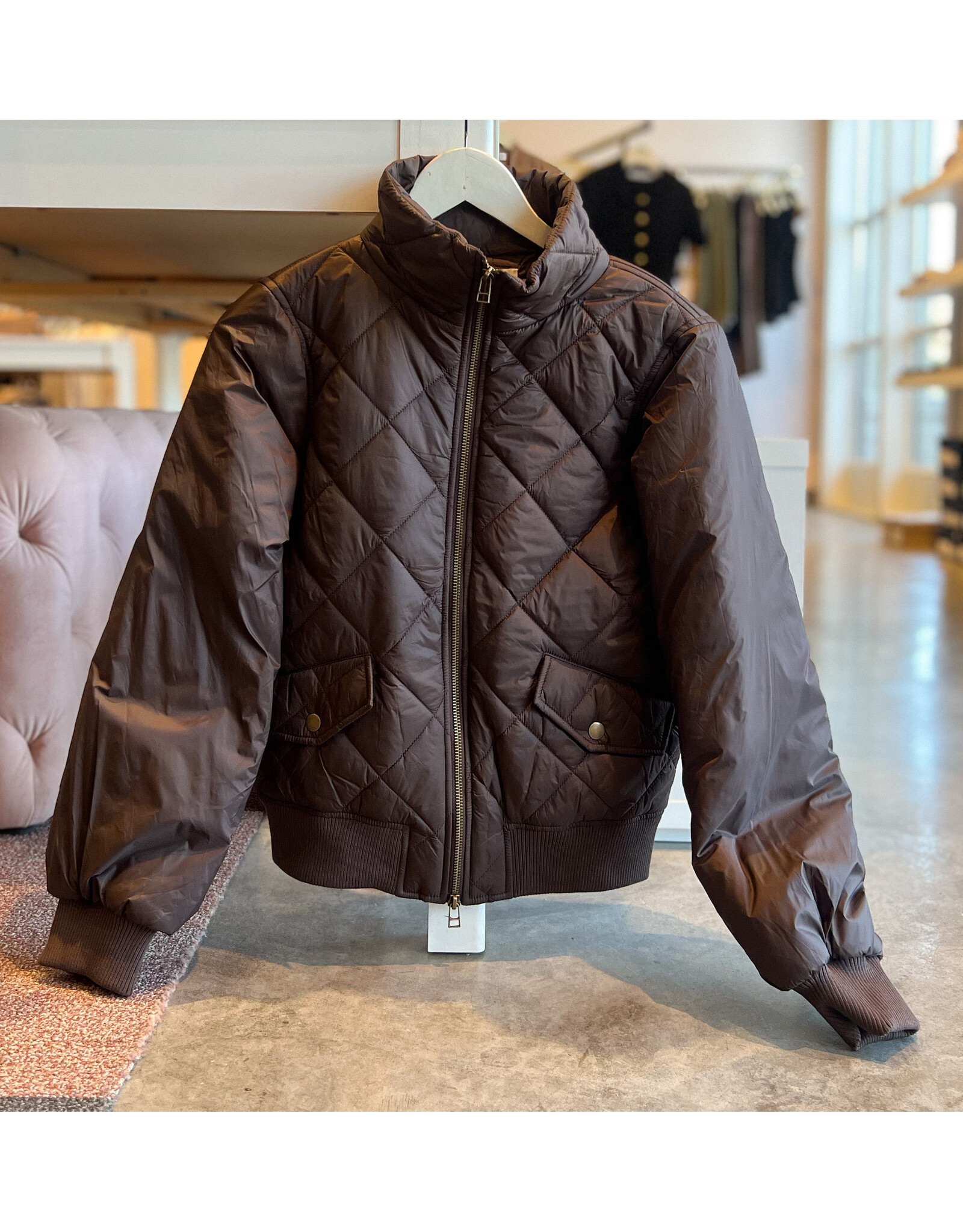 LENI MOCK NECK JACKET