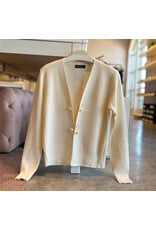 RICCARDO PEARL DETAIL CARDIGAN