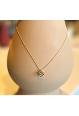DAVIS CZ CUBE PENDANT
