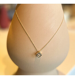 DAVIS CZ CUBE PENDANT