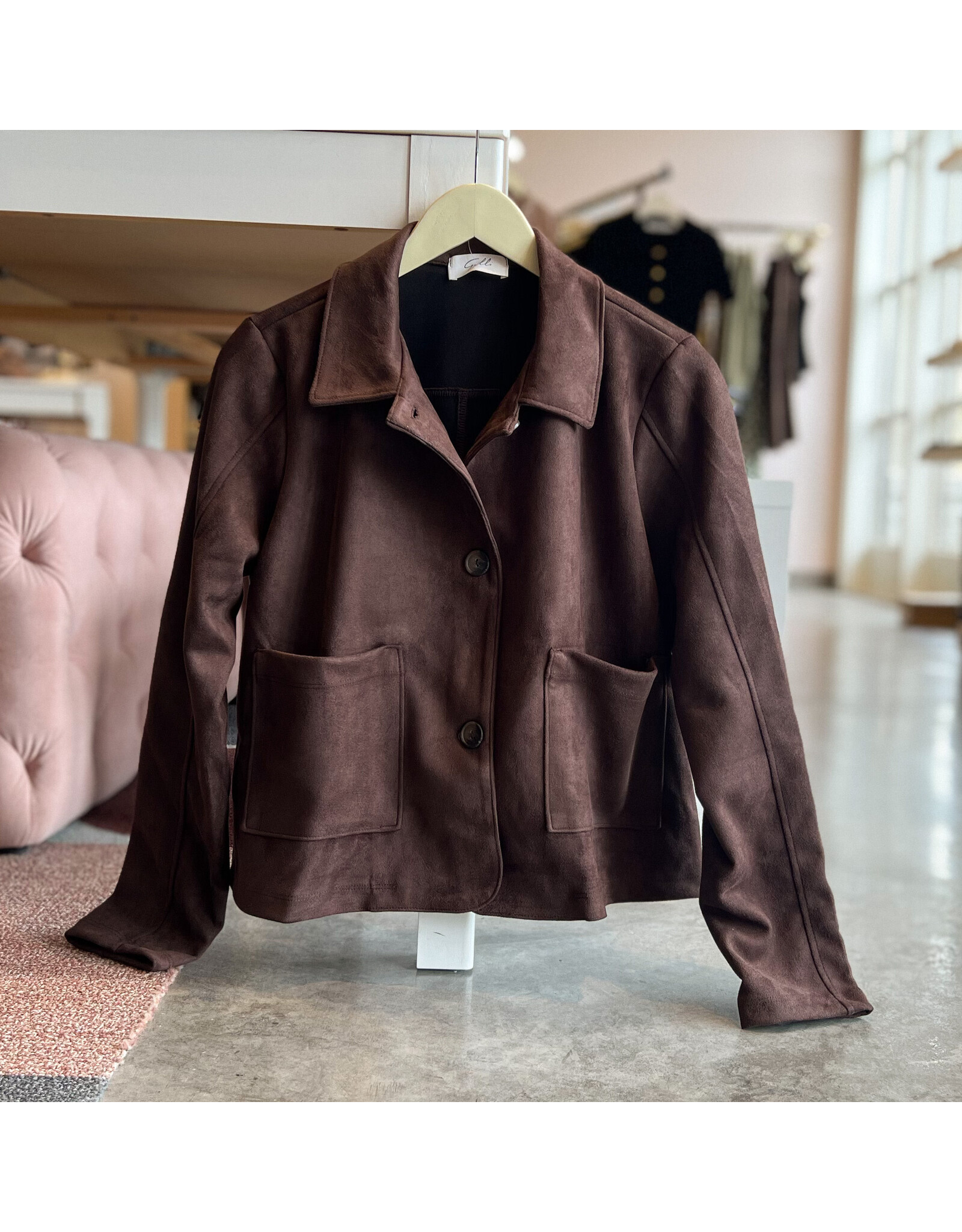 ETHELRED SUEDE JACKET