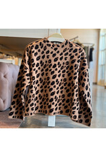 MOLLY BRACKEN KARSON LEOPARD SWEATER