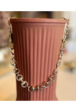 ADARA CZ HORSEBIT NECKLACE