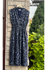 KAMRON SMOCKED WAIST MIDI DRESS