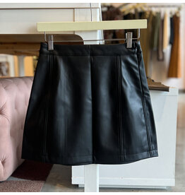GENTLE FAWN CHRISSY FAUX LEATHER SKIRT