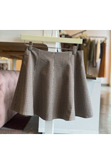 YEPA SMALL CHECK MINI SKIRT