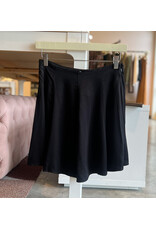 YOMAIRA FLOWY SATIN TAILORED MINI SKRT