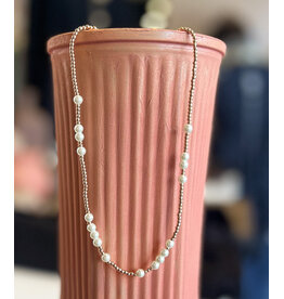 ELLROY PEARL DETAIL NECKLACE
