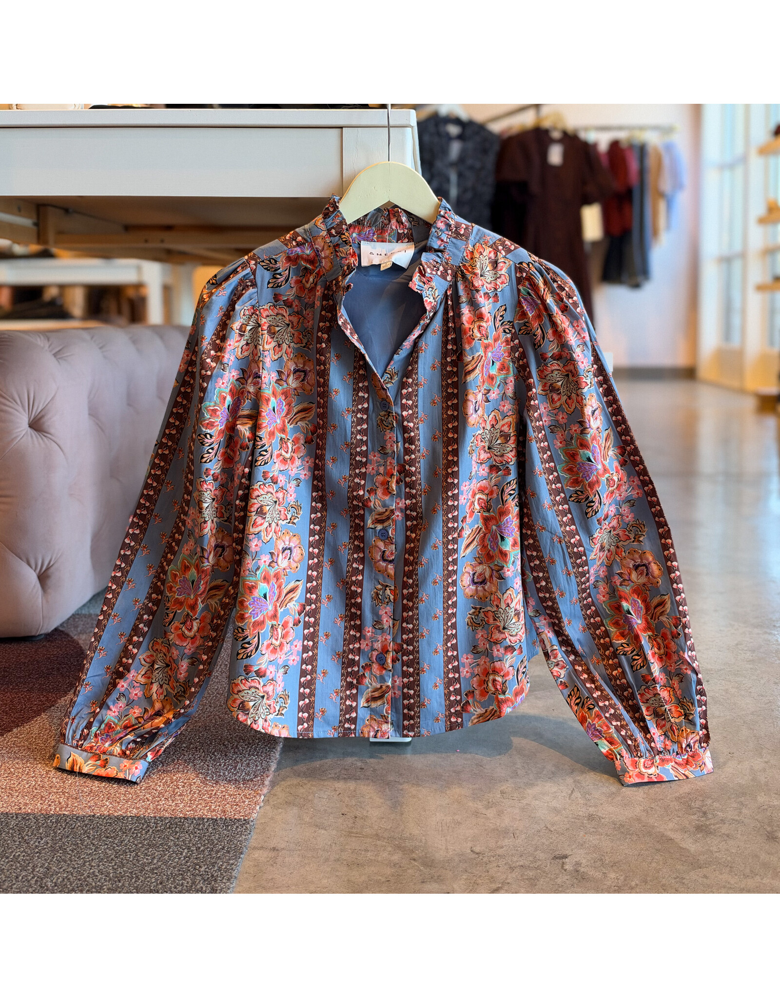 ISSAY FLORAL BLOUSE
