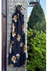 KOLYNA FLORAL PRINT HALTER MAXI