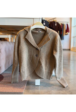 BETSY CURVED HEM CARDIGAN