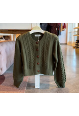 SADIE & SAGE VIVIENNE CABLE KNIT SWEATER