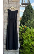 NUIN SLEEVELESS SATIN DRESS