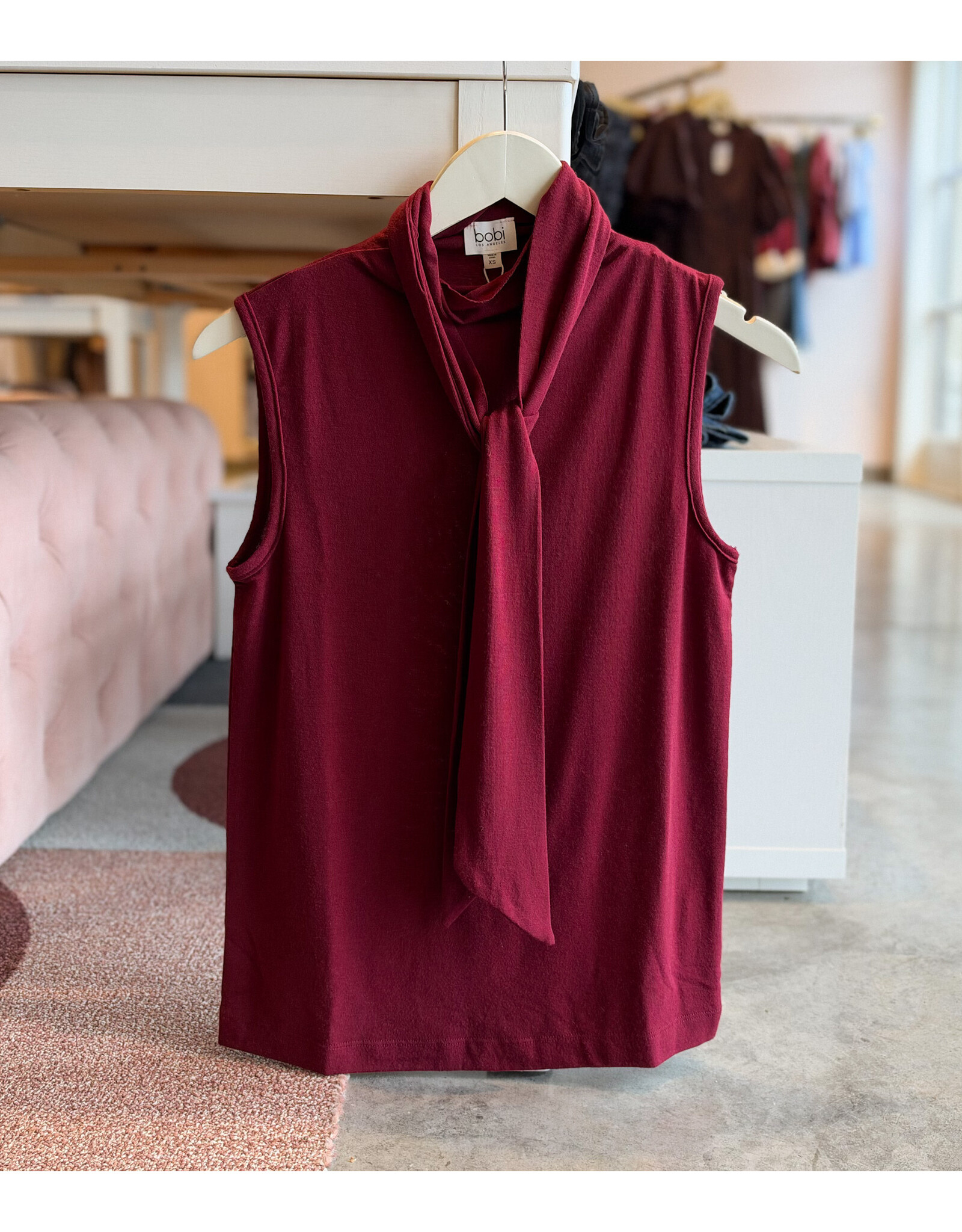 SEVERINA NECK TIE TANK