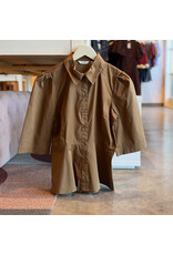 B. YOUNG BYISSALI PEPLUM SHIRT