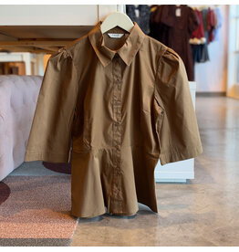 B. YOUNG BYISSALI PEPLUM SHIRT