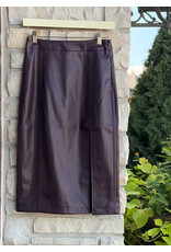 GENTLE FAWN LYDIA FAUX LEATHER SKIRT
