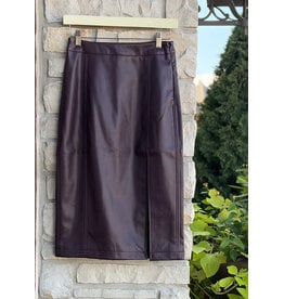 GENTLE FAWN LYDIA FAUX LEATHER SKIRT