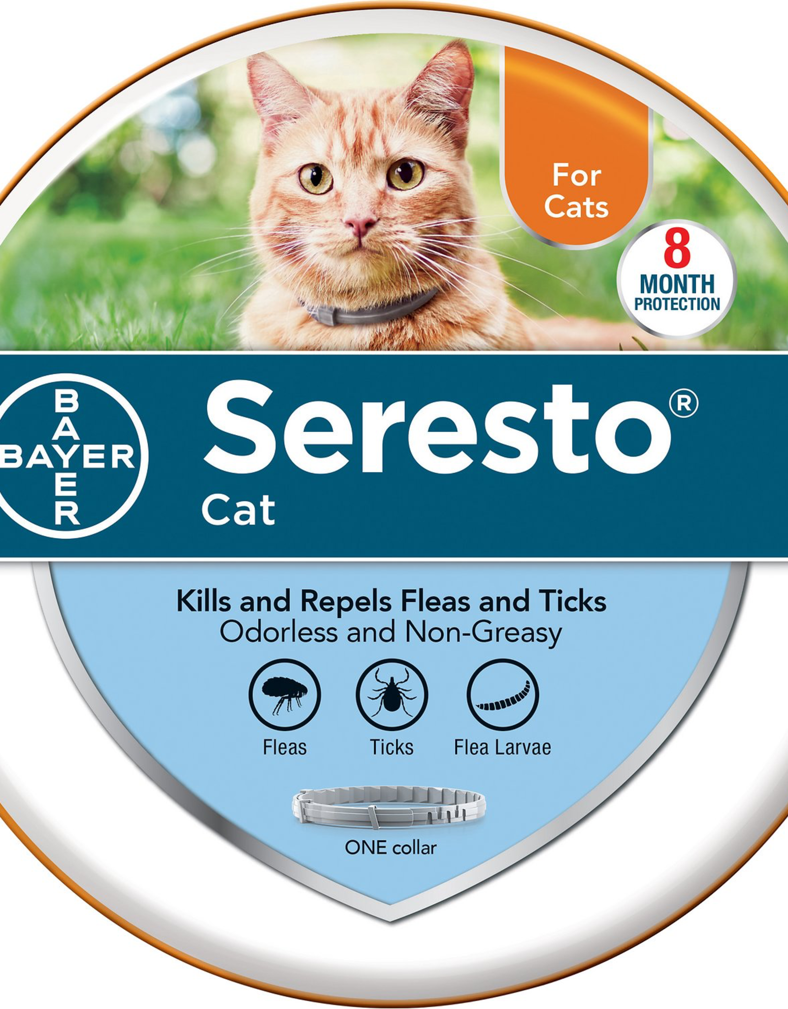 Bayer Seresto Flea And Tick Collar, Cat (724089579522)
