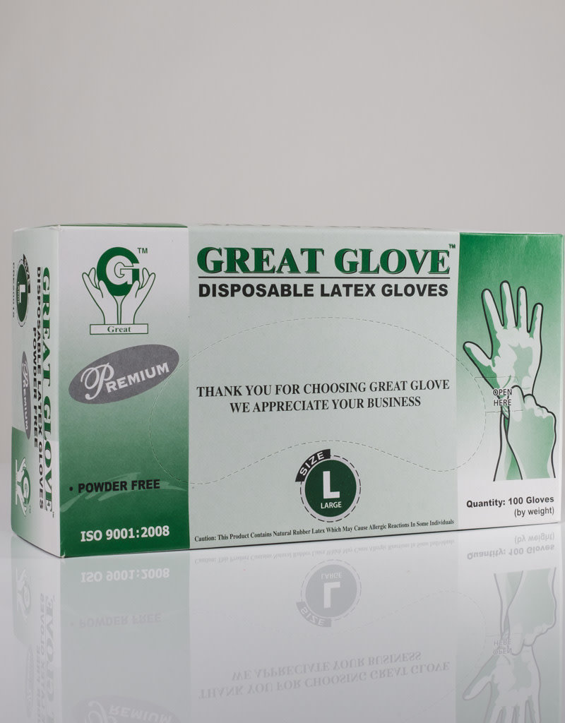 Great Glove Great Glove Latex Gloves - Large - Box