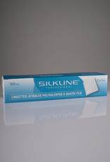 Silkline Silkline All-Purpose 4-PLY Disposable Wipes - 2x2"- 200pcs